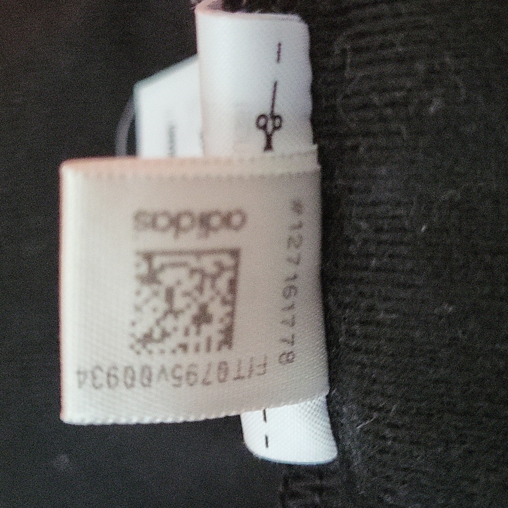 Adidas Black and White Track Jacket - Picture 9 of 9